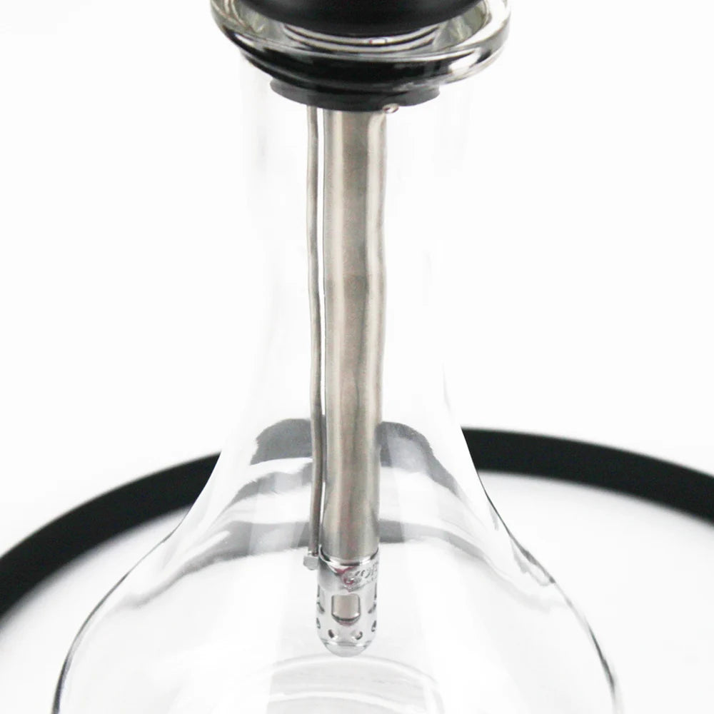 2021New Design Koress Hookah K3 Shisha with Innovative Traction Control Stainless Steel Koress K3 Black Gloss Hookah Accessories