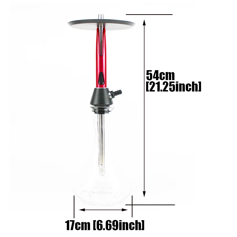 2021New Design Koress Hookah K3 Shisha with Innovative Traction Control Stainless Steel Koress K3 Black Gloss Hookah Accessories